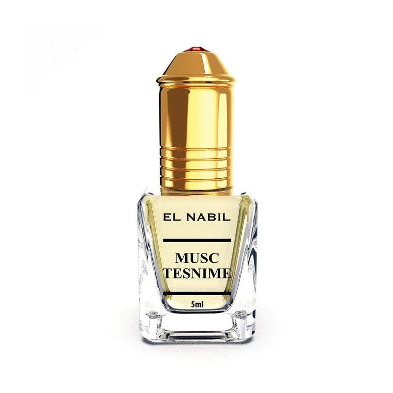 El Nabil Musc Tesnime– Alcohol-free concentrated perfume for women- 5 ml roll-on bottle