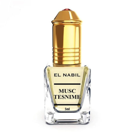 El Nabil Musc Tesnime– Alcohol-free concentrated perfume for women- 5 ml roll-on bottle