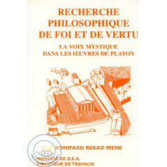 Philosophical research of faith and virtue on Librairie Sana