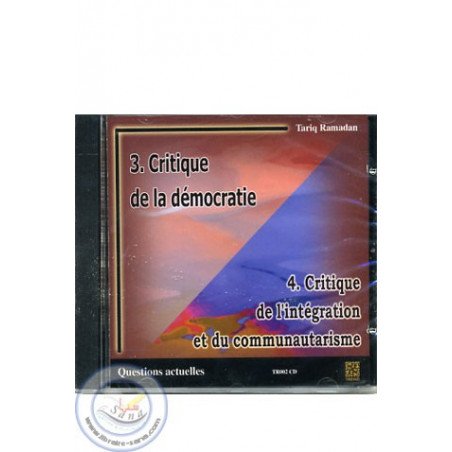 Critique de la démocratie/Critique de l'intégration et du communautarisme sur Librairie Sana