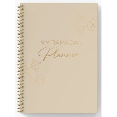 MON RAMADAN PLANNER - Agenda du Ramadan - Couleur BEIGE