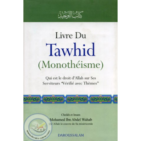 Livre du Tawhid sur Librairie Sana