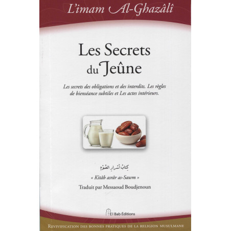 Les Secrets du Jeûne, by l'imam Al-Ghazâlî