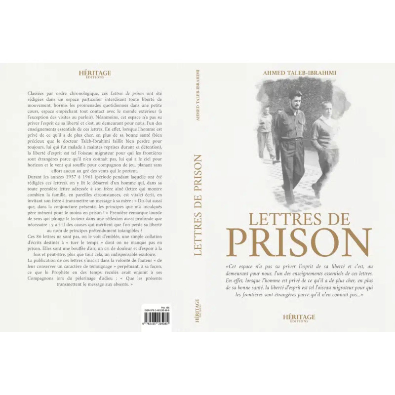 Letters from prison, by Ahmed Taleb-Ibrahimi