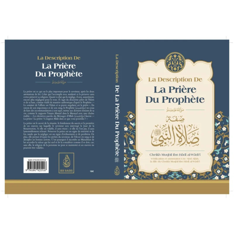 Description of the Prophet's Prayer (Frensh-Arabic)