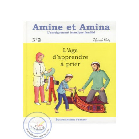 Amine and Amina 2 - The age of learning to pray on Librairie Sana