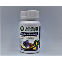 زيت بذر الكتان (كبسولات) PhenoMenal