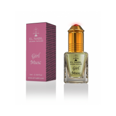 El Nabil GIRL MUSC - Parfum concentré sans alcool pour femme Flacon roll-on de 5ml