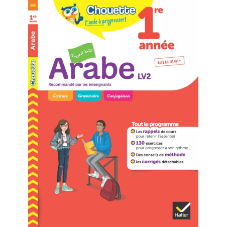 Arabic, 1st year: Level A1/A1+ of the CEFR: Writing, Grammar, Conjugation