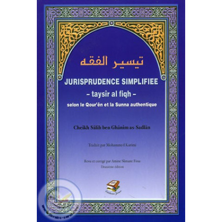 Simplified Jurisprudence (taysir al-fiqh) on Librairie Sana