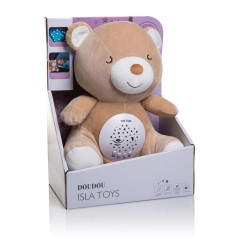 Plush Teddy Bear Koranic Night Light Islatoys - Talking Comforter for Children