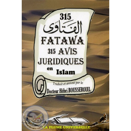 315 Legal opinions in Islam on Librairie Sana