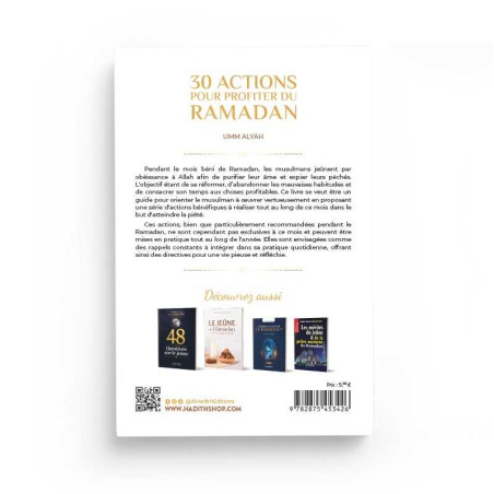 30 Actions to enjoy Ramadan