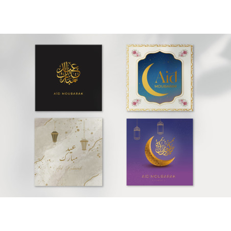 Greeting card for Muslim