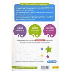 Notebook for Numbers and Colors in Arabic
