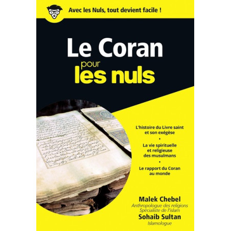 Le Coran pour les nuls, de Malek Chebel, Sohaib Sultan (Poche)
