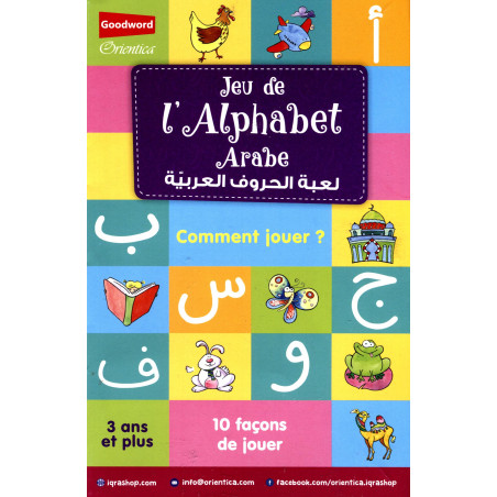 Jeu Apprendre l'Alphabet Arabe - GoodWord, 9789351791546