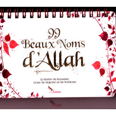 99 Beautiful Names of Allah - Pink Easel Book