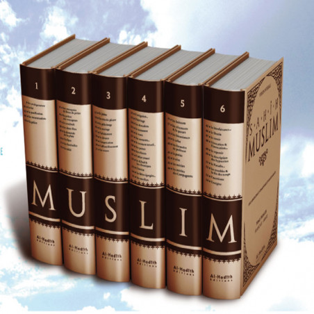 Sahih Muslim arabe-français 6 tomes