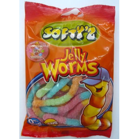 Candy: Softy'z Halal Confectionery (JELLY WORMS)