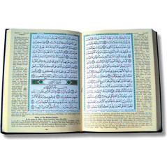 Tajweed Qur'an, with meaning translation in English