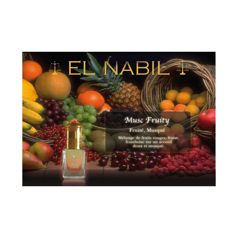 Parfum El Nabil - Musc Fruity  - 5 ml