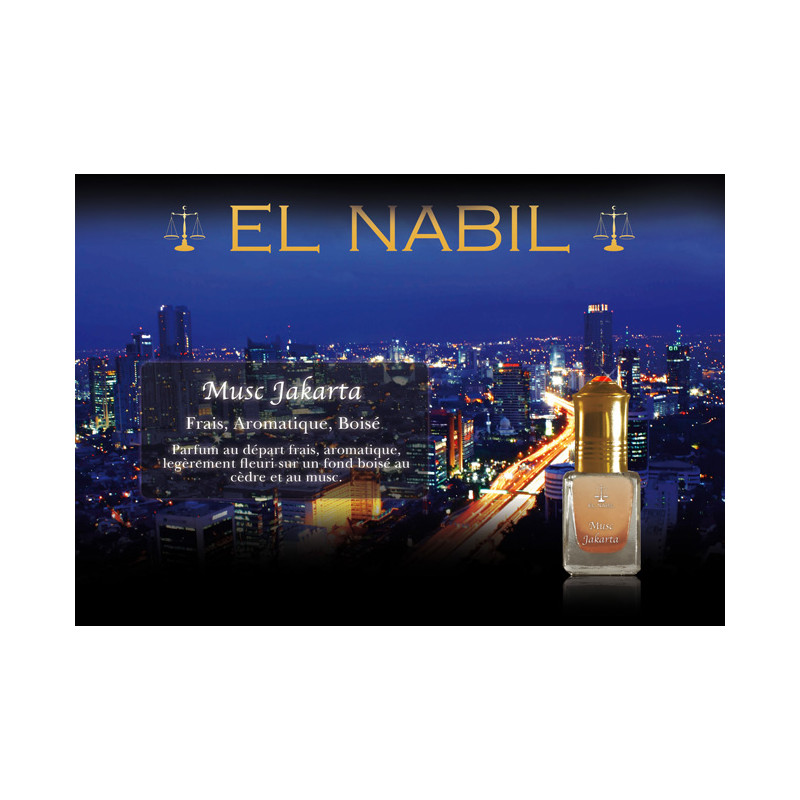 Parfum El Nabil - Musc Jakarta  - 5 ml