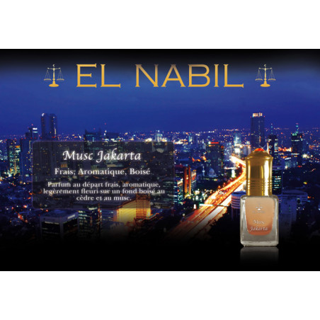 Parfum El Nabil - Musc Jakarta  - 5 ml