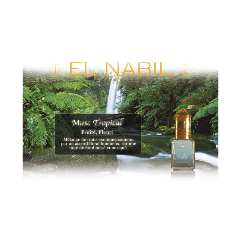 Perfume El Nabil - Tropical Musk - 5 ml