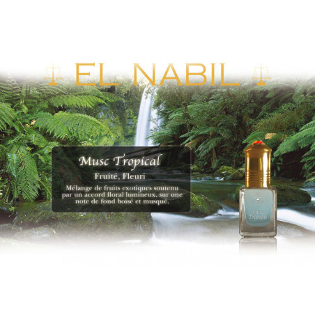 Parfum El Nabil - Musc Tropical  - 5 ml