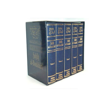 Sahih Al-Bukhari 5 volumes Arabic French