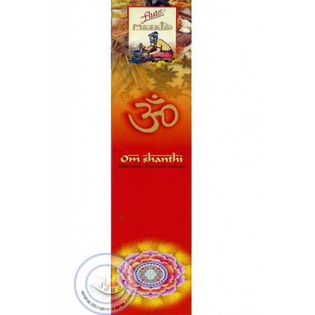 Batônnets d'encens Om Shanthi sur Librairie Sana