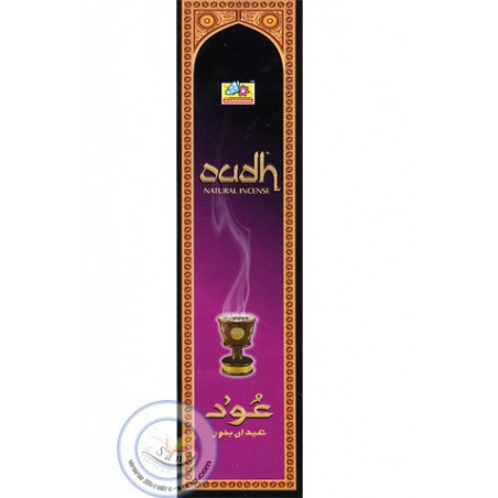 Oudh incense sticks on Librairie Sana