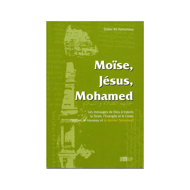 Moïse, Jésus, Mohamed d'après Didier Ali Hamoneau