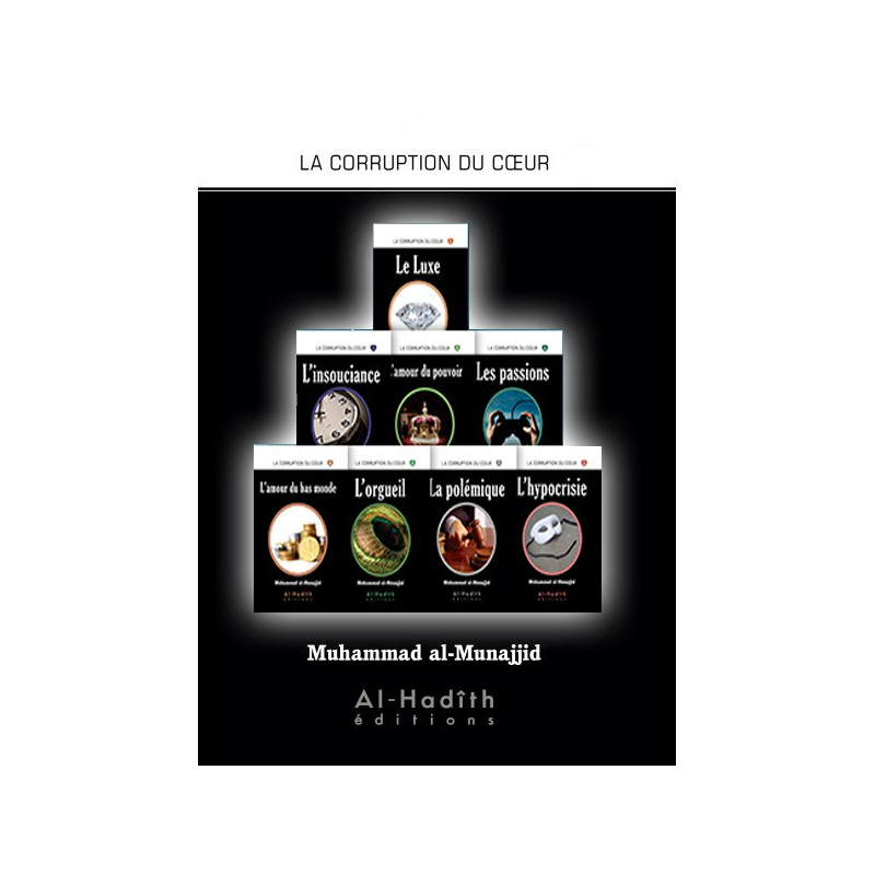 Pack 8 books: Corruption of the heart series- By Muhammad Salih al-Munajjid
