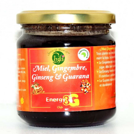 Honey, Ginger, Ginseng & Guarana- 250 Gr - Chifa