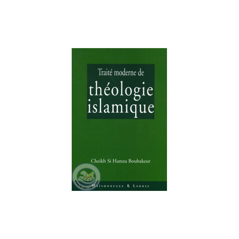 Traité moderne de Théologie islamique sur Librairie Sana