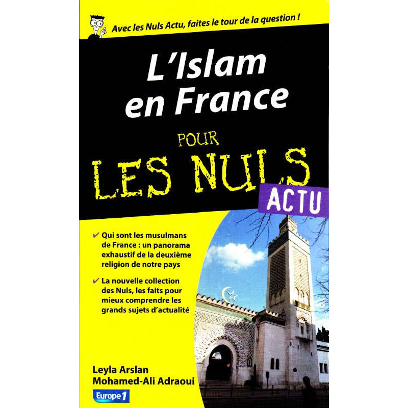 L'Islam en France pour les nuls (Actu), de Leyla Arslan et Mohamed-Ali Adraoui