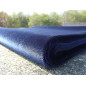 Solid Color Luxury Velvet Prayer Rug - NAVY BLUE