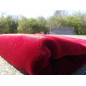 Solid Color Luxury Velvet Prayer Rug - SPAIN RED