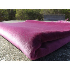 Solid Color Luxury Velvet Prayer Rug - ROSE TAMATIA / CH1-0766