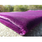 Luxury Solid Color Velvet Prayer Rug - PURPLE BYZANTIUM