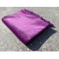 Luxury Solid Color Velvet Prayer Rug - PURPLE BYZANTIUM