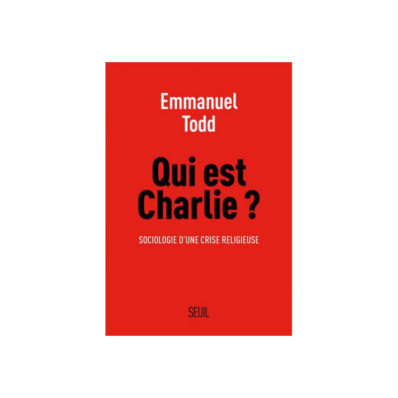 من هو تشارلي؟ علم اجتماع الازمة الدينية | إيمانويل تود