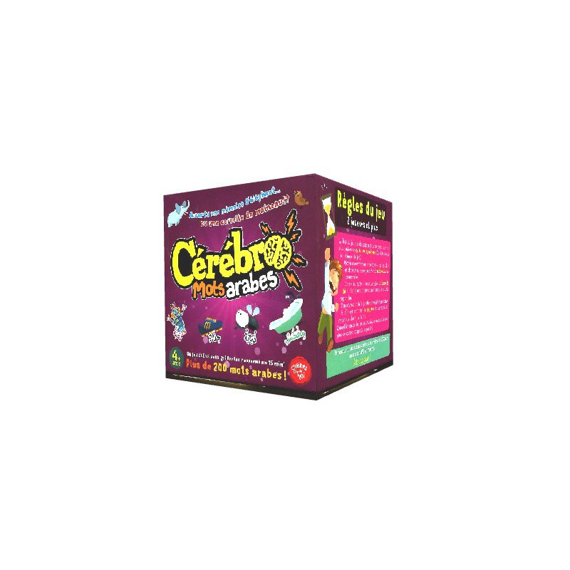 Cerebro Arabic Words - Memory and Concentration Booster Board Game
