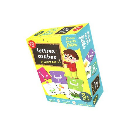 Arabic letters - 6 games in 1! - Board game