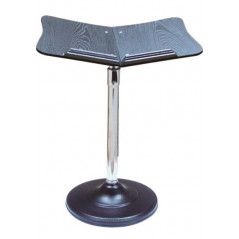 Quran holder on metal stand - standing or sitting posture