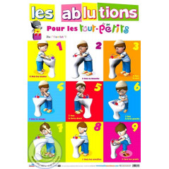 POSTER Ablutions for toddlers on Librairie Sana