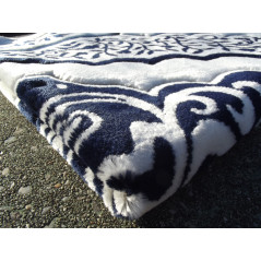 Thick & large size prayer rug - BLUE COLOR