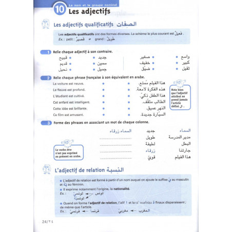 العربية ، المستوى 1 ، السنة الأولى ، المستوى A1 / A1 + من CEFR ، بقلم بسمة فرح العطار وكارولين طحان ، مجموعة Chouette DRIVE